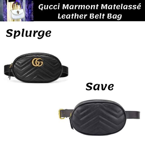 gucci belt bag dupes|gucci belt knockoff.